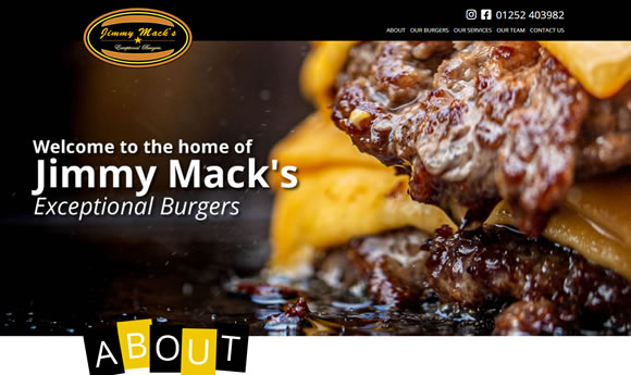 Catering services in Berkshire by Jimmy Macks Burgers